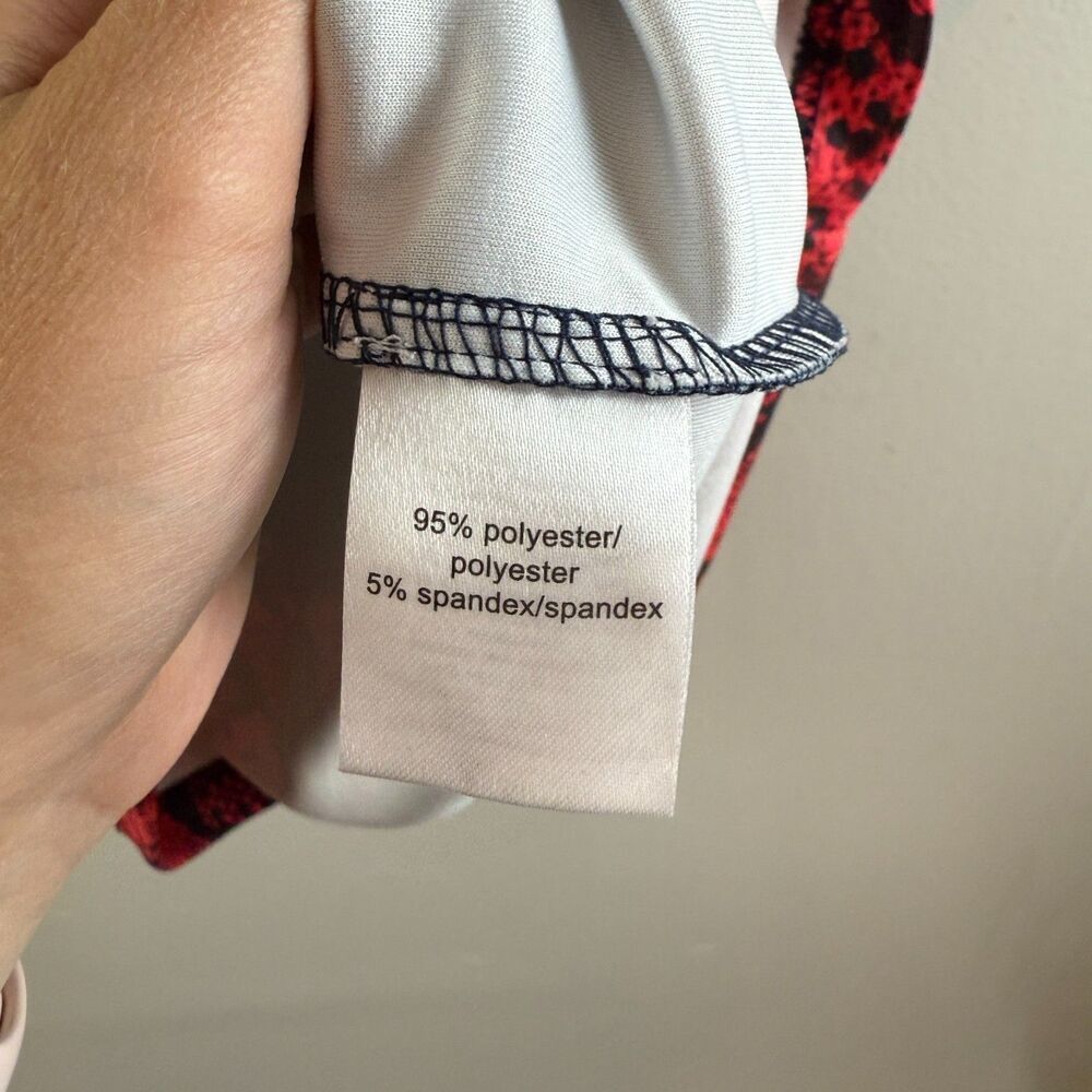 PAM & GELA Bye Birdie Track Dress Art to Wear Athleisure Golf Women's Size Small - Picture 6 of 10
